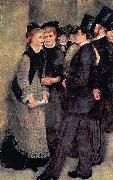 Pierre-Auguste Renoir La sortie de Conservatorie oil painting picture wholesale